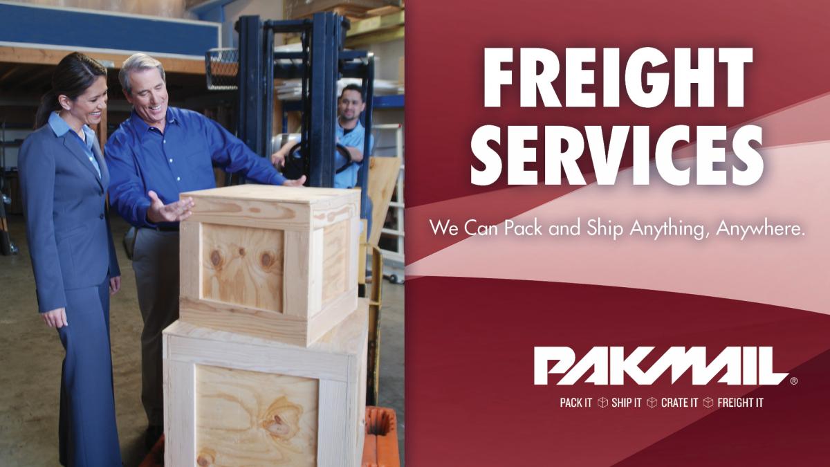 Pak Mail Freight Shipping Services