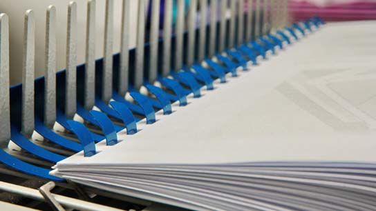 Document finishing
