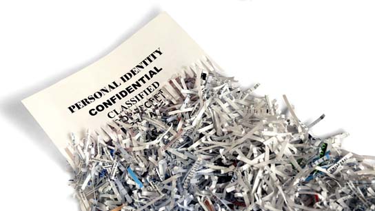 Document shredding