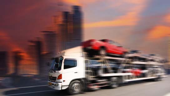 Shipping autos via freight