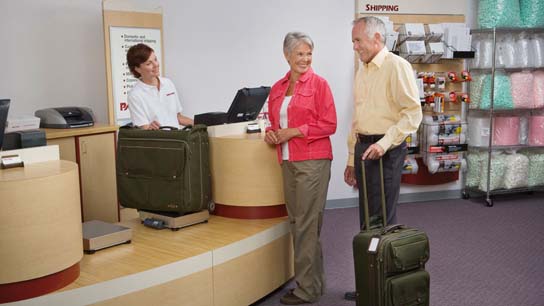 Let us help with luggage shipping