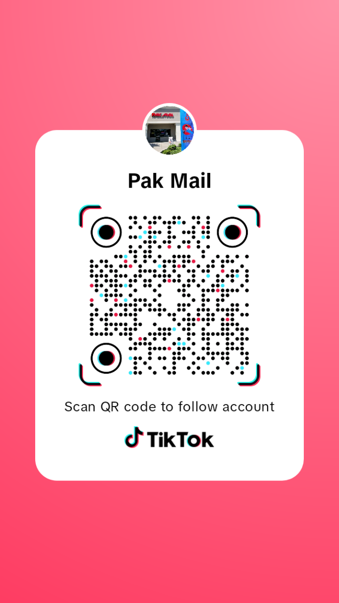 Follow us on Tik Tok