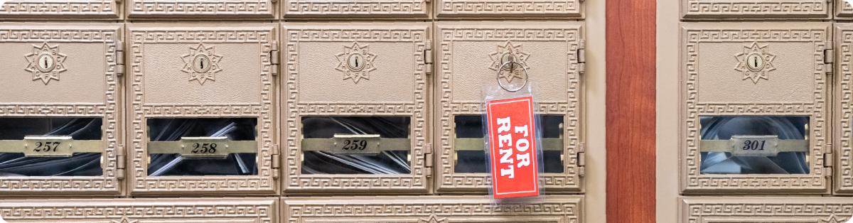 Rent a Mailbox at Pak Mail